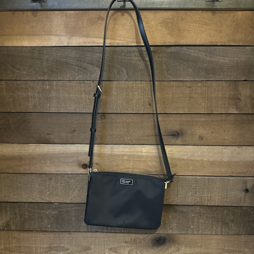 Kate Spade Black Messenger Bag